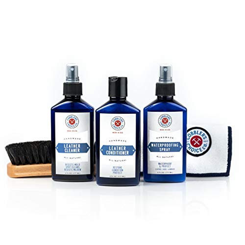Cobbler's Choice Essential Leather Kit - Premium Shoe Care - All Natural Ingredients - Unbeatable Quality!