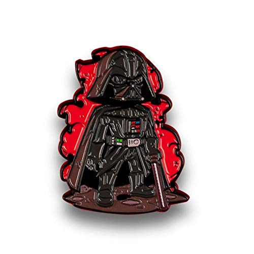 OFFICIAL Star Wars Darth Vader Pin | Exclusive Art Design By Derek Laufman | Star Wars Series Collectors Pins