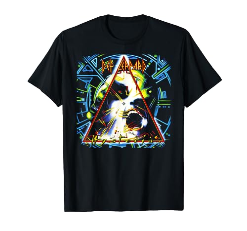 Def Leppard - Hysteria Album Short Sleeve T-Shirt