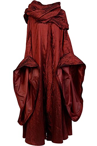 SIDNOR The Red Woman Melisandre Cosplay Costume Outfit Suit Dress