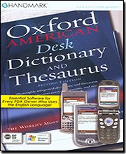 HANDMARK Oxford American Desk Dictionary and Thesaurus