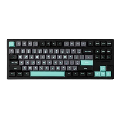 EPOMAKER x Feker Galaxy80 Gaming Keyboard, Aluminum Alloy Wireless Mechanical Keyboard, BT5.0/2.4G/USB-C Gasket-Mounted Keyboard, Hot Swappable, NKRO Creamy Keyboard (Black, Marble White Switch)