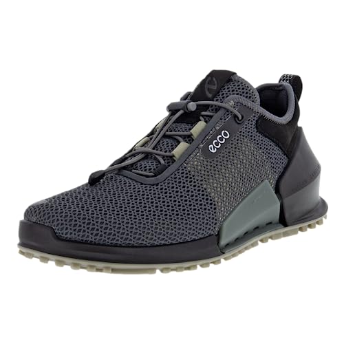 ECCO Men's Biom 2.0 Breathru Cross Trainer, Magnet/Black/VETIVER, 9-9.5