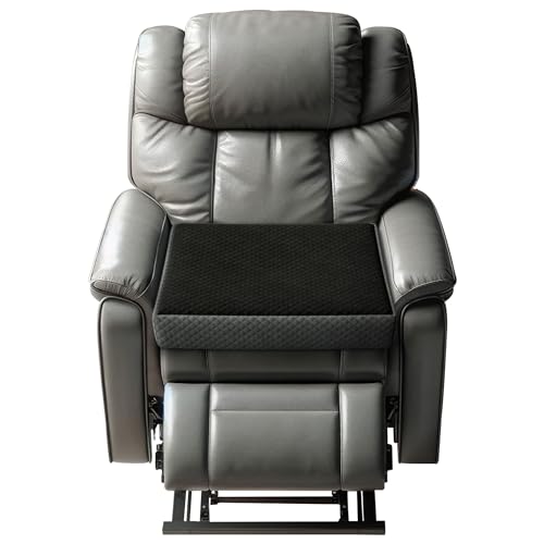 Kӧlbs Extra Large Recliner Cushion | Chic 2 Tone Velvet Cover | Memory Foam Seat Cushion 5 inch Thick 20' x 20' Large | Recliner Chair Cushion for Elderly - Extra Large Chair Cushion