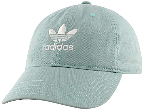 adidas Originals Women's Originals Relaxed Strapback, Ash Green/White, One Size