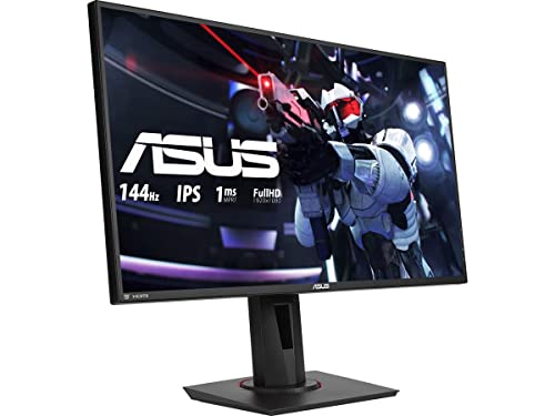 ASUS VG279Q 27' Full HD 1080p IPS 144Hz 1ms (MPRT) DP HDMI DVI Eye Care Gaming Monitor with FreeSync/Adaptive Sync