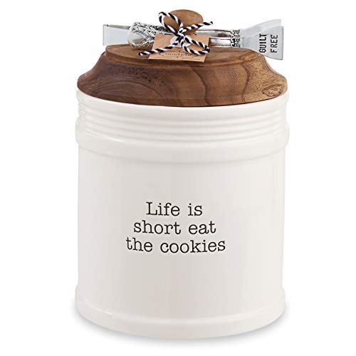 Mud Pie Circa Cookie Jars (Life is Short)