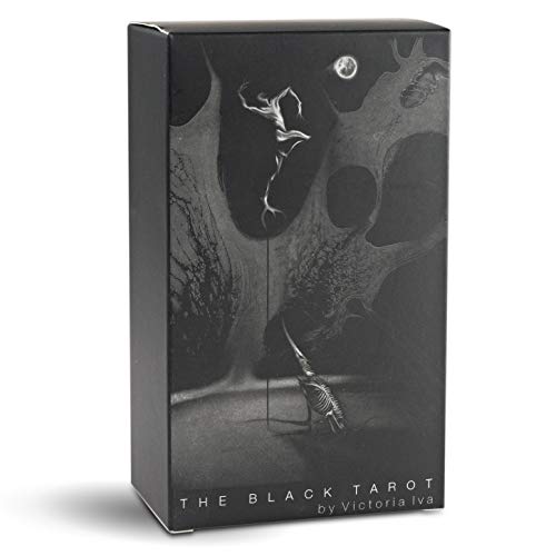 Da Brigh Black Tarot Deck - A Mystical Journey Through The Shadows, Featuring Gothic Artwork and Intuitive Symbolism for a Powerful Reading Experience Every Time