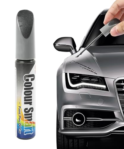 bylikeho Car Scratch Repair,Scratch Remover for Vehicles,Car Remover Scratch Paint Pen Car Touch Up Paint Fill Paint Pen,Car Accessories Touch-up Pen Car Scratch Remover for Deep Scratches (Gray)