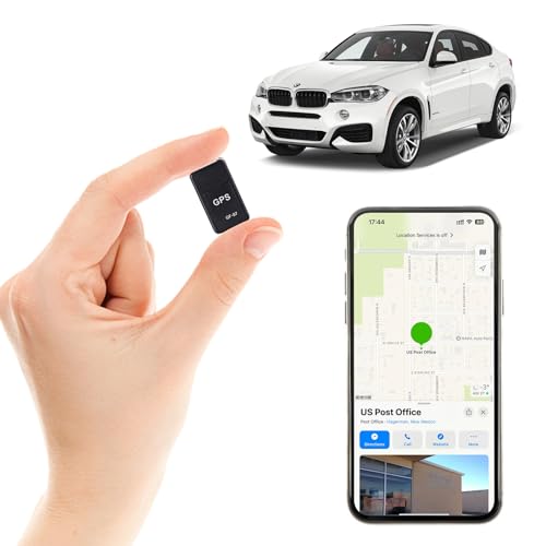 Mini GPS Tracker for Vehicles/Mini Magnetic GPS Device Real time Car Locator Full USA Coverage, No Monthly Fee, Long Standby GSM SIM GPS Tracker for Trucks/Person 2024