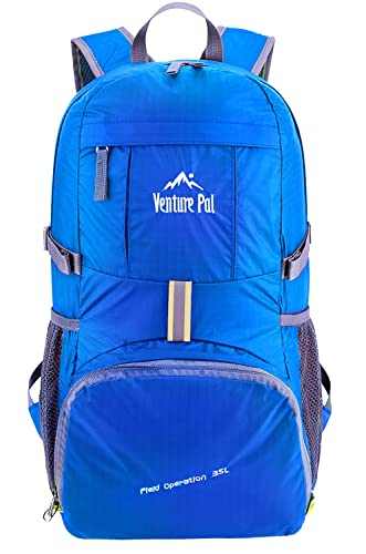 Venture Pal 35L Ultralight Lightweight Packable Foldable Travel Camping Hiking Outdoor Sports Backpack Daypack