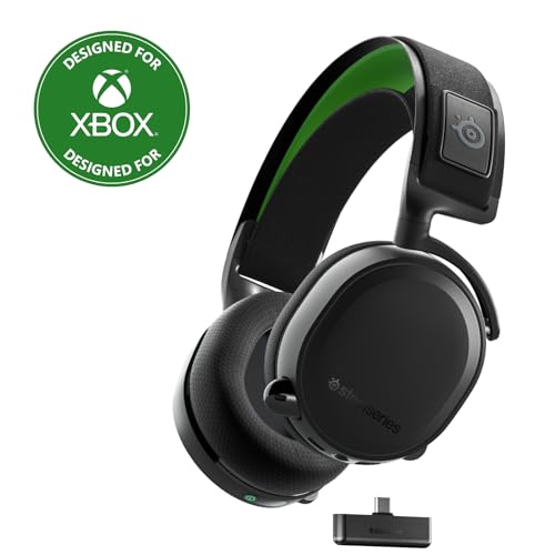 SteelSeries Arctis 7X+ Wireless Next-Gen Gaming Performance Headset on Xbox Series X|S with 30 Hour Battery, USB-C Charging and Seamless Multi-Platform Compatibility