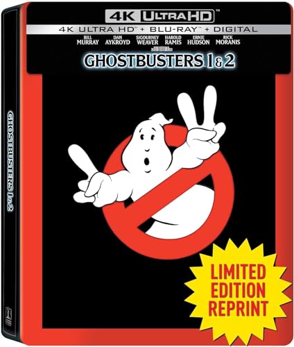 GHOSTBUSTERS / GHOSTBUSTERS II (Steelbook) [4K UHD]