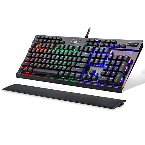 Redragon K664 Mechanical Gaming Keyboard, RGB Backlit, Macro Recording (Violet)