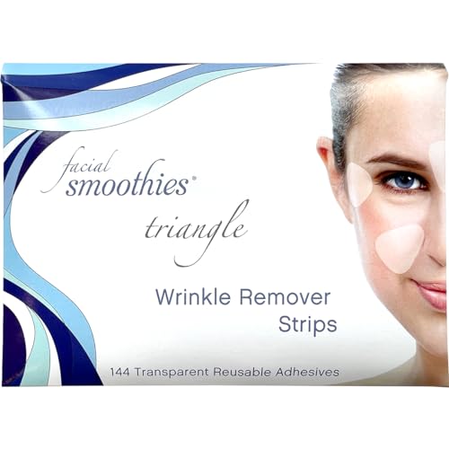 Smoothies Facial TRIANGLE Wrinkle Remover Strips, 144 Wrinkle Patches