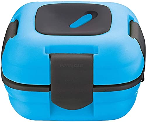 Lunch Box ~ Pinnacle Insulated Leak Proof Lunch Box for Adults and Kids - Thermal Lunch Container With NEW Heat Release Valve, 16 oz (Blue)