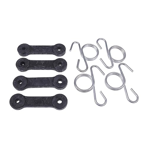 HOLDWELL 4 PCS Bagger Latch Grass Chute with Hook Bagger Latch Straps Compatible with Husqvarna 532160793 Craftsman 160793 532130760 130758 Oregon 42-555 Poulan Roper SearsWeed Eater AYP