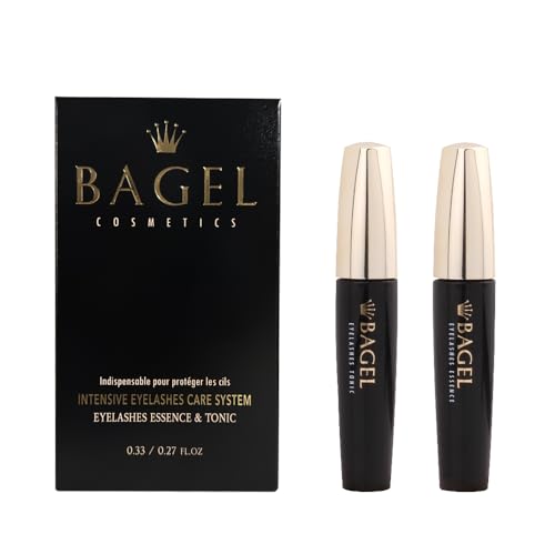 BAGEL Korean Premium Eyelash Growth Serum Tonic 8ml + Essence 10ml Set