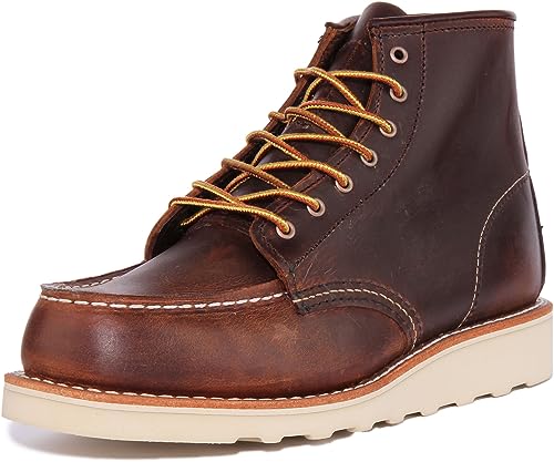 Red Wing Heritage 6' Classic Moc Copper Rough Tough 6 M (B)