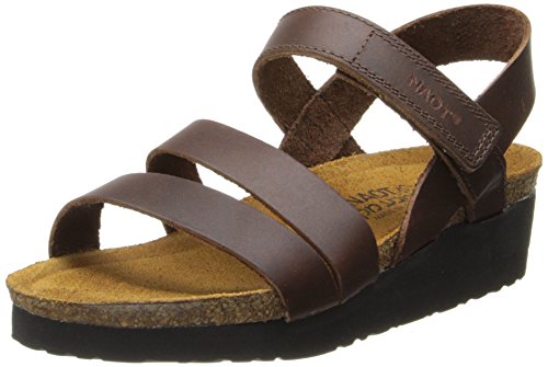 NAOT Footwear Women's Kayla Sandal Buffalo Leather 8-8.5 N-M US