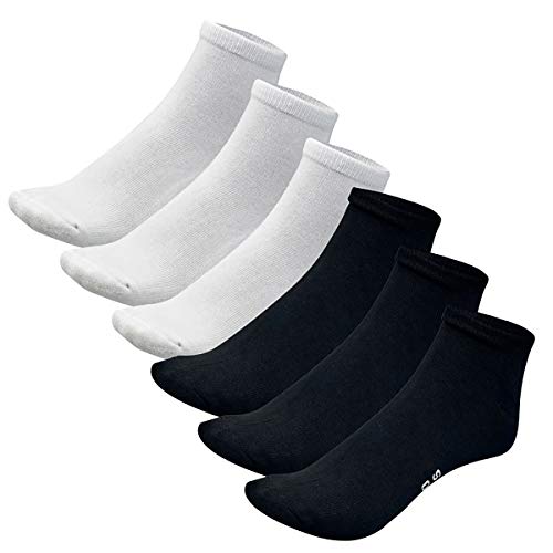 Bamboo Sports Bamboo Quarter Crew Socks- Super Soft & Comfortable Prevent Smelly & Sweaty Feet Womens Kids Socks Size 12-3