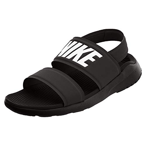 Nike Tanjun Sandal Womens, Black/White, Size 8.0