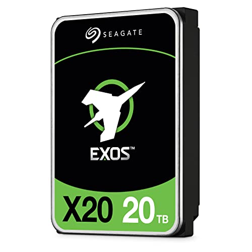 Seagate Exos X20 ST20000NM002D 512E/4KN SAS 12Gb/s 20TB 7200RPM 256MB Enterprise Hard Drive,Mechanical Hard Disk