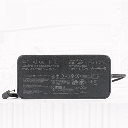 PA-1121-28 120W 19V6.32a Smart AC Adapter Compatible for ASUS Zenbook Pro UX501VW-DS71T 4.5x3.0mm pin Inside