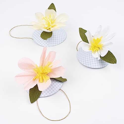 Meri Meri Paper Flower Hats (Pack of 6)