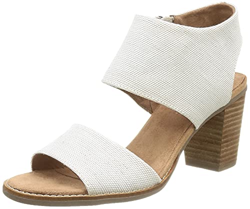 TOMS Women's Majorca Cutout Sandal - Natural Yarn-dye, 8 B(M) US