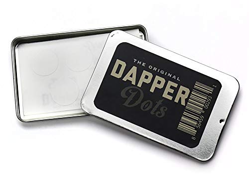 Dapper Dots Double Sided Tape Transparent and Clear 50 Count Tin