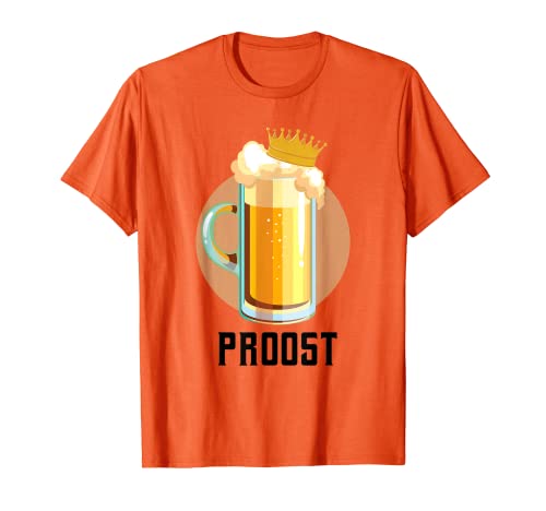 Kings Day T-shirt Netherlands & Holland Proost | Koningsdag T-Shirt