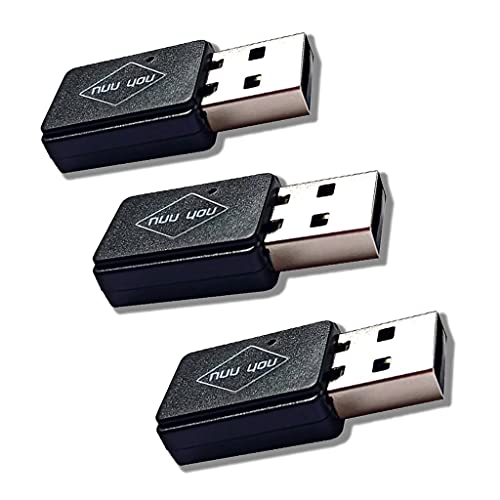 3PACK Supports Y/L Wi-Fi USB Dongle and IP Phones T27G,T29G,T46G,T48G,T46S,T48S,T52S,T54S, (3BLACK)
