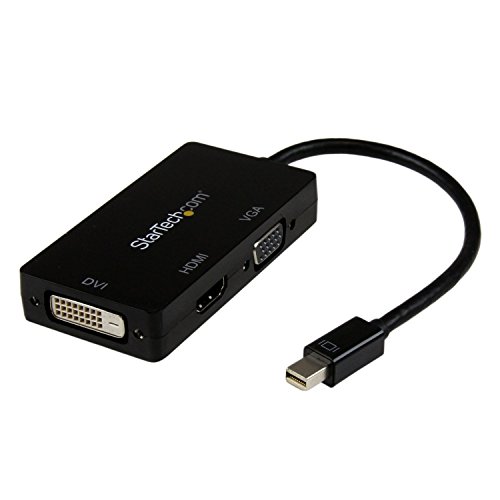 Generic Travel A/V Adapter: 3-in-1 Mini DisplayPort to VGA DVI or HDMI Converter