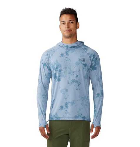 Mountain Hardwear Men's Crater Lake Hoody, Element Nebula Print, Large