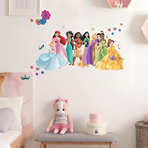 Disney Princess Flowers & Friends Giant Peel & Stick Wall Decals by RoomMates, RMK5330GM