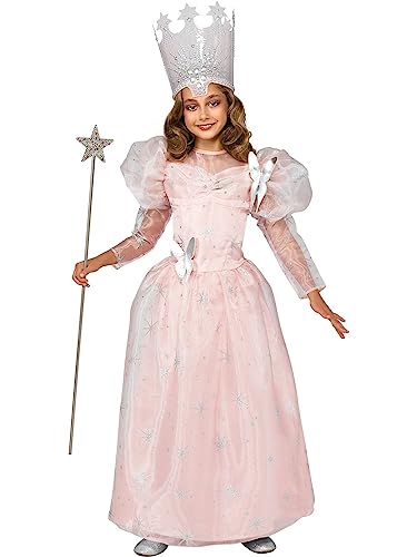 Rubie's Child's Wizard of Oz Deluxe Glinda The Good Witch Costume, Medium, One Color