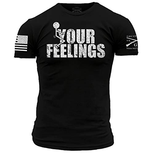 Grunt Style Your Feelings T-Shirt - XLarge Black