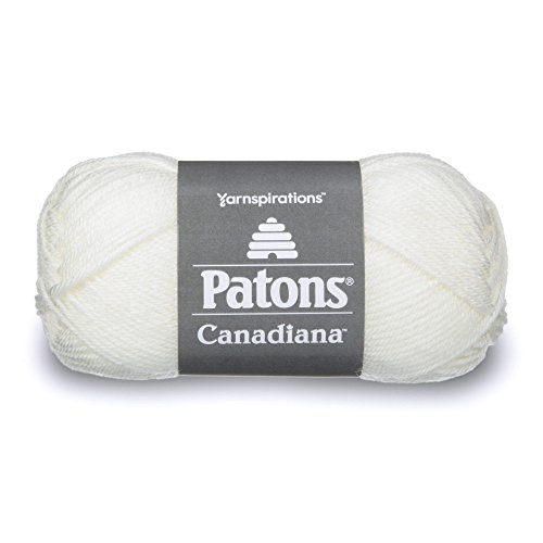 Patons Canadiana Yarn, Winter White