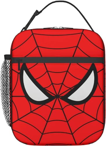 BEETO Super Hero Reusable Lunch Box Anime Insulated Lunch Bag Large Capacity Portable Lunch Tote for Men Women Travel Work Picnic Gifts