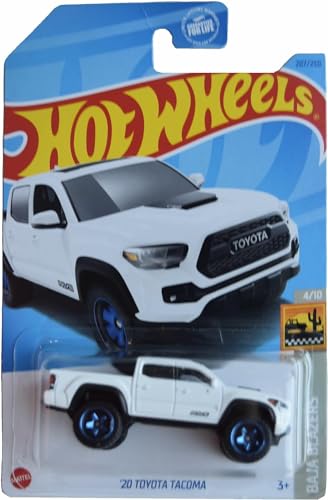 Hot Wheels '20 Toyota Tacoma, Baja Blazers 4/10 [White] 207/250