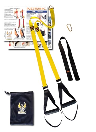 NOSSK TNT Pro Suspension Fitness Trainer (Yellow)