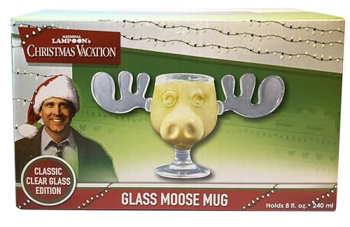 ICUP National Lampoon's Christmas Vacation Griswold Moose Mug, 8 oz, Clear