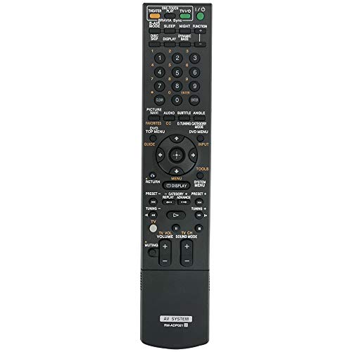 RM-ADP021 Replace Remote Control Compatible with Sony SS-WS82 SS-TS83 HCD-HDX678WF SS-TS81 SS-CT81 DAV-HDX678WF DAV-HDX575WC SS-TS84 DAV-HDX578W DAV-HDX975WF HCD-HDX975WF DVD Home Theater System