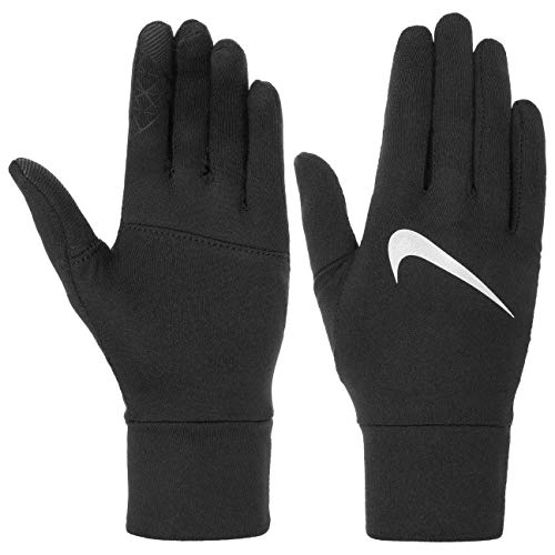 NIKE Women's Dry Element Running Gloves (Black, Large)