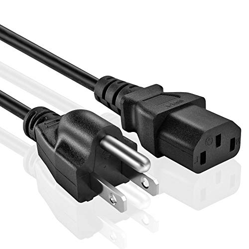 [UL Listed] OMNIHIL 8 Feet Long AC/DC Power Cord Compatible with Sony Playstation 3 (PS3) CECHE01