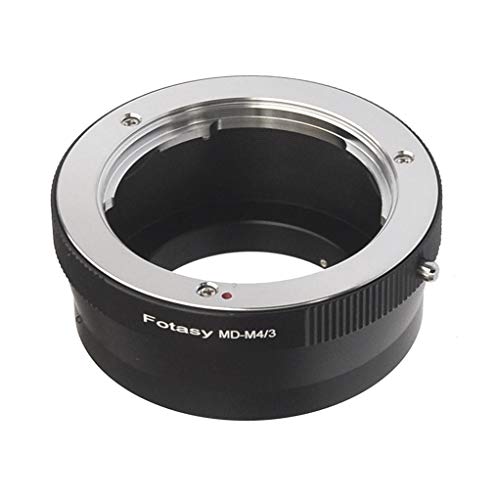 Fotasy Minolta MD Rokkor Lens to M43 MFT Adapter, Compatible with Panasonic GM5 G9 GF90 GH5s GH5 II GM5 GX7 GX8 GX9 GX850 G90 G91 G95 G100 Olympus E-M1 E-M5 E-M10 I II III E-PM2 E-PM1 Pen-F E-M1X