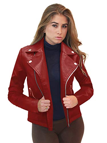 {Updated} Top 10 Best faux red leather jacket {Guide & Reviews}
