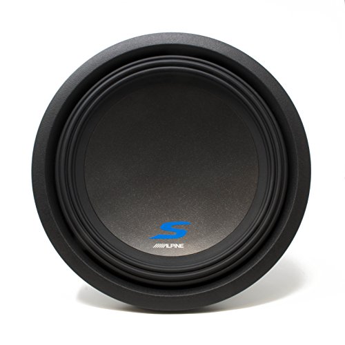 Alpine S-W12D4 S-Series 12' Dual 4-Ohm Subwoofer