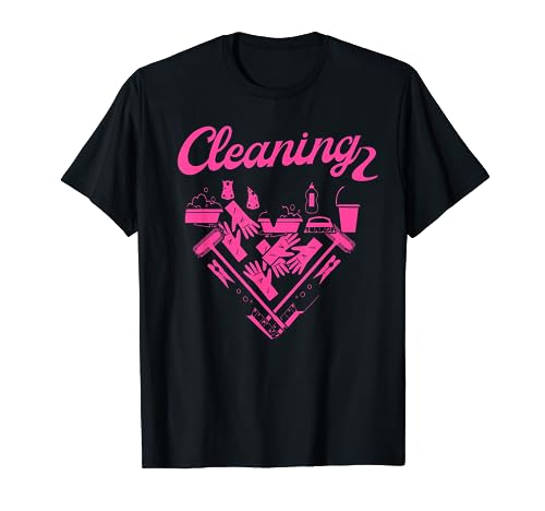 Housekeeper Maid Service Household Cleaning Lady T-Shirt